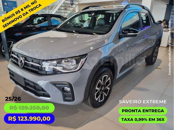VOLKSWAGEN SAVEIRO 1.6 MSI EXTREME CD 16V FLEX 2P MANUAL